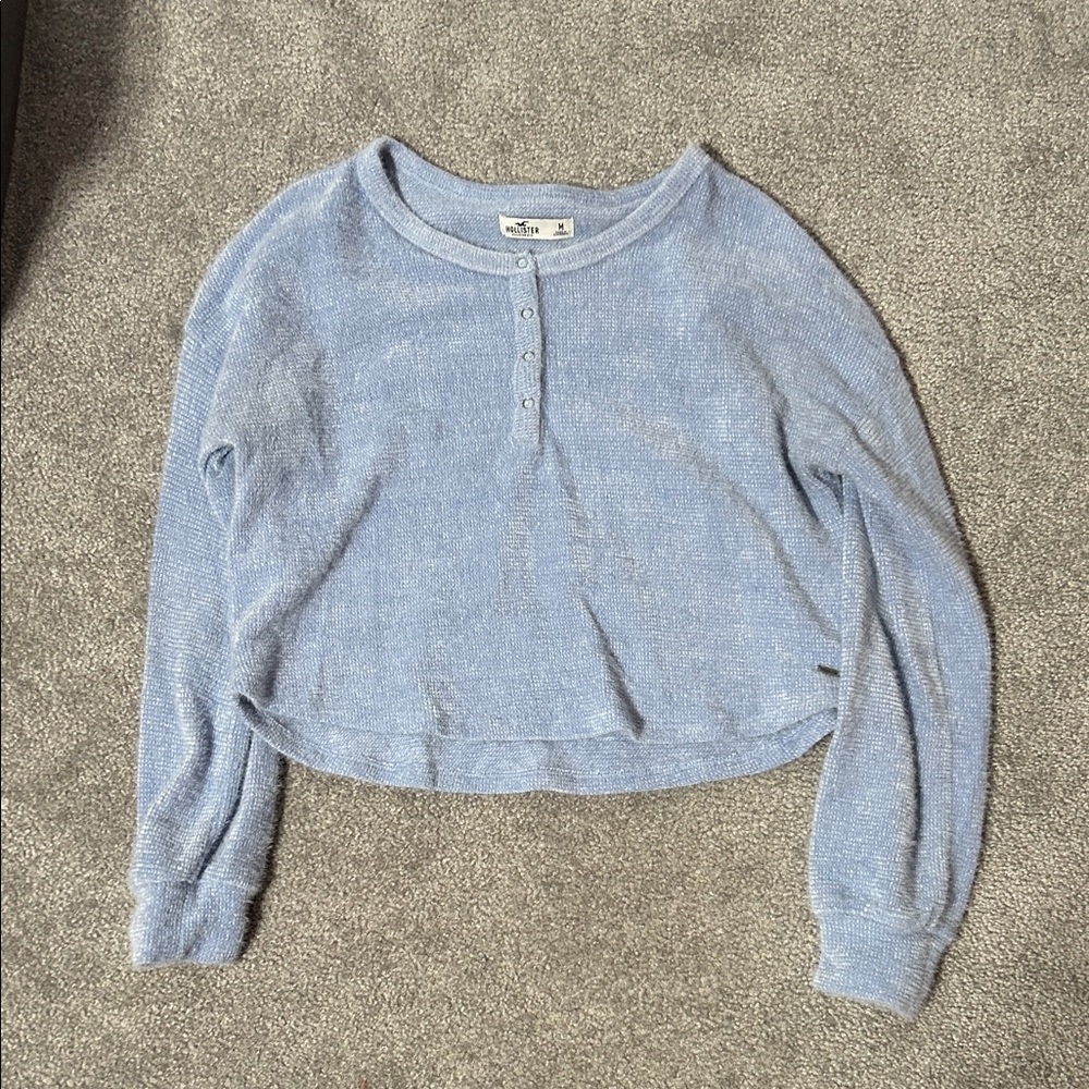 Hollister Light Blue Button Down Shirt